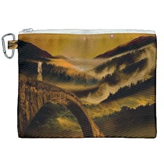 Bridge Of Regret Canvas Cosmetic Bag (xxl)