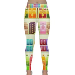 Supermarket Shelf Products Snacks Classic Yoga Leggings