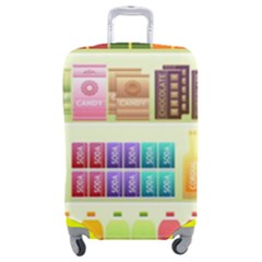 Supermarket Shelf Products Snacks Luggage Cover (medium) by Cendanart