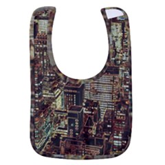 Photo New York City Skyscrapers Baby Bib by Cendanart