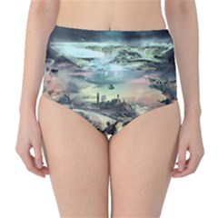 Psychedelic Art Classic High-waist Bikini Bottoms