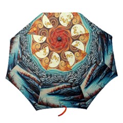 Winter Wonderland Landscape Nature Folding Umbrellas by Bedest