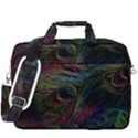 Peacock Feather Paradise MacBook Pro 16  Shoulder Laptop Bag View3