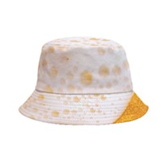 Beer Foam Texture Macro Liquid Bubble Inside Out Bucket Hat by Cemarart