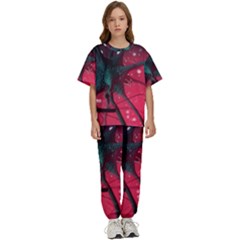 Coronavirus Corona Virus Kids  T-shirt And Pants Sports Set by Cemarart