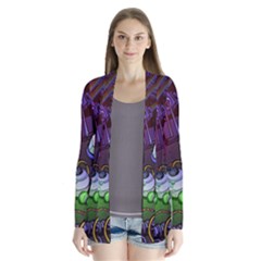 Graffiti Corazones Kingdom Saga Super Drape Collar Cardigan by Cemarart