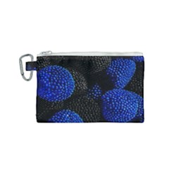 Raspberry One Edge Canvas Cosmetic Bag (Small)
