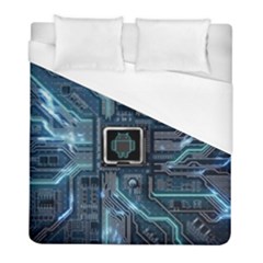 Circuit Board Motherboard Duvet Cover (full/ Double Size)