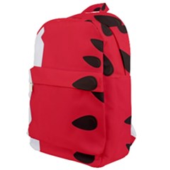 Watermelon Black Green Melon Red Classic Backpack