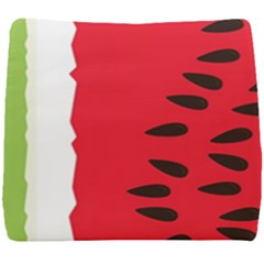 Watermelon Black Green Melon Red Seat Cushion