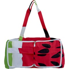 Watermelon Black Green Melon Red Multi Function Bag