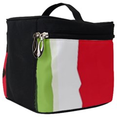 Watermelon Black Green Melon Red Make Up Travel Bag (Big)