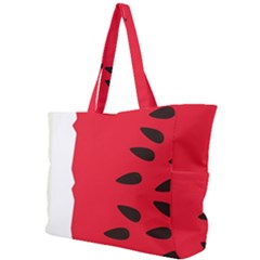 Watermelon Black Green Melon Red Simple Shoulder Bag