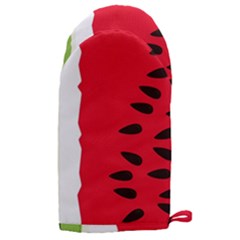 Watermelon Black Green Melon Red Microwave Oven Glove