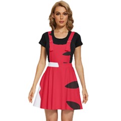 Watermelon Black Green Melon Red Apron Dress