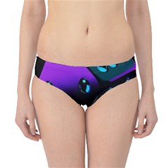 3d Love Ludo Game Hipster Bikini Bottoms by Cemarart