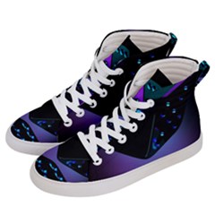 3d Love Ludo Game Men s Hi-top Skate Sneakers by Cemarart