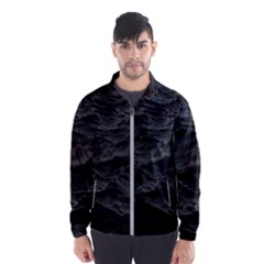 Black Sea Minimalist Dark Aesthetics Vaporwave Men s Windbreaker by Cemarart