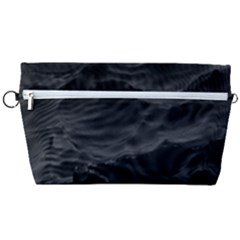 Black Sea Minimalist Dark Aesthetics Vaporwave Handbag Organizer by Cemarart