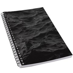 Black Sea Minimalist Dark Aesthetics Vaporwave 5 5  X 8 5  Notebook by Cemarart