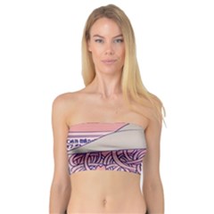 Ramen Kawaii Aesthetic Pink Bandeau Top