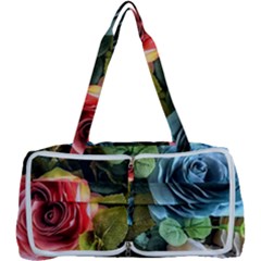 Flower Roses Multi Function Bag