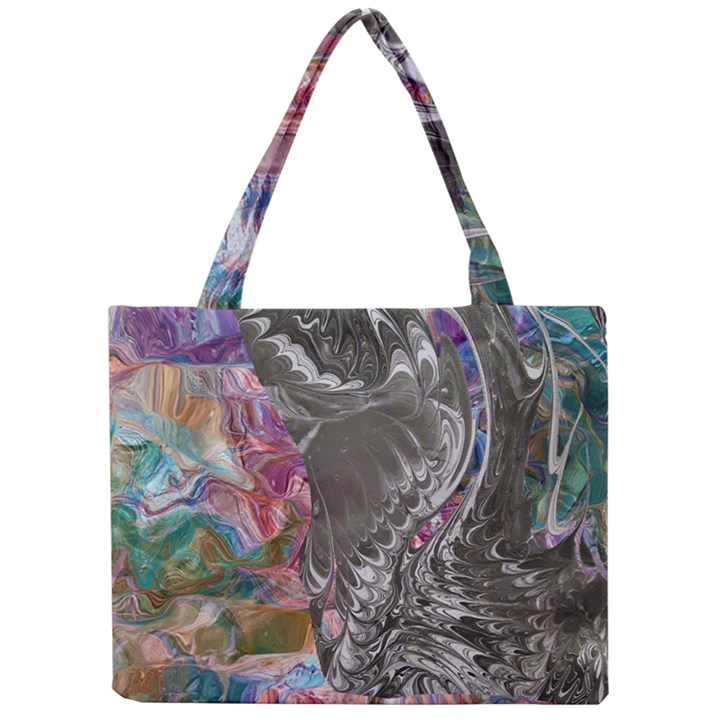 Wing on abstract delta Mini Tote Bag