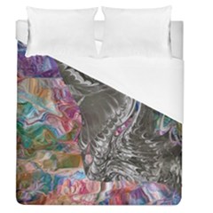 Wing on abstract delta Duvet Cover (Queen Size)