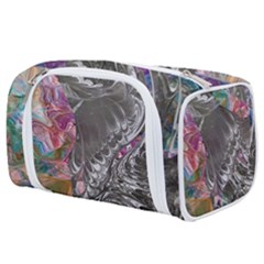 Wing on abstract delta Toiletries Pouch