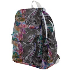 Wing on abstract delta Top Flap Backpack
