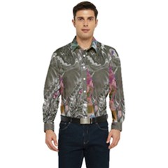 Wing on abstract delta Men s Long Sleeve  Shirt