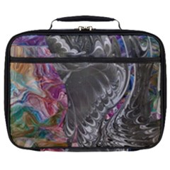 Wing on abstract delta Full Print Lunch Bag