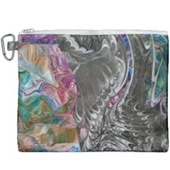 Wing On Abstract Delta Canvas Cosmetic Bag (xxxl)