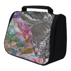 Wing on abstract delta Full Print Travel Pouch (Small)