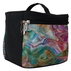 Wing on abstract delta Make Up Travel Bag (Small)