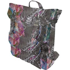 Wing on abstract delta Buckle Up Backpack