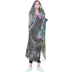 Wing on abstract delta Wearable Blanket