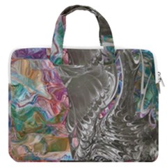 Wing on abstract delta MacBook Pro 16  Double Pocket Laptop Bag 