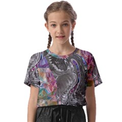 Wing on abstract delta Kids  Basic T-Shirt
