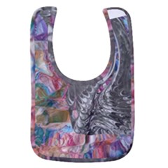Wing on abstract delta Baby Bib