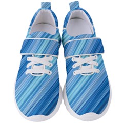 Ambience In Blue Women s Velcro Strap Shoes by bruzer