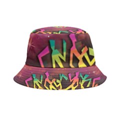 Dancing Colorful Disco Inside Out Bucket Hat