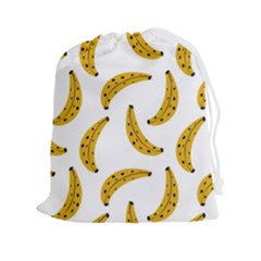 Banana Fruit Yellow Summer Drawstring Pouch (2xl) by Mariart