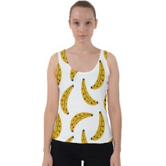 Banana Fruit Yellow Summer Velvet Tank Top by Mariart