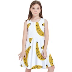 Banana Fruit Yellow Summer Kids  Skater Dress