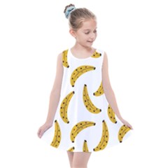 Banana Fruit Yellow Summer Kids  Summer Dress by Mariart