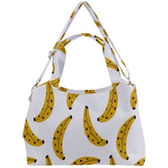 Banana Fruit Yellow Summer Double Compartment Shoulder Bag by Mariart