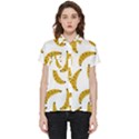 Banana Fruit Yellow Summer Short Sleeve Pocket Shirt View1