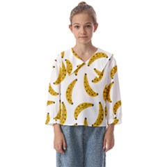 Banana Fruit Yellow Summer Kids  Sailor Shirt