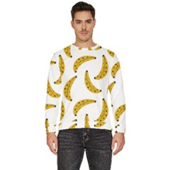 Banana Fruit Yellow Summer Men s Fleece Sweatshirt